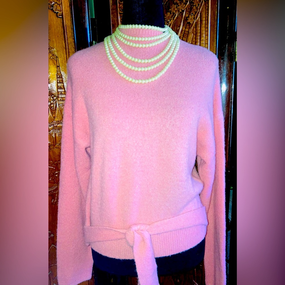WAYF soft wool blend pullover sweater